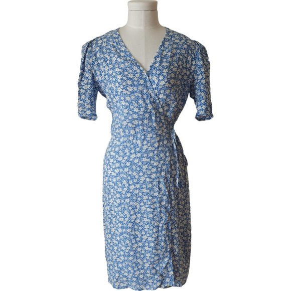 Reformation Laurent Mini wrap dress - Picture 3 of 14